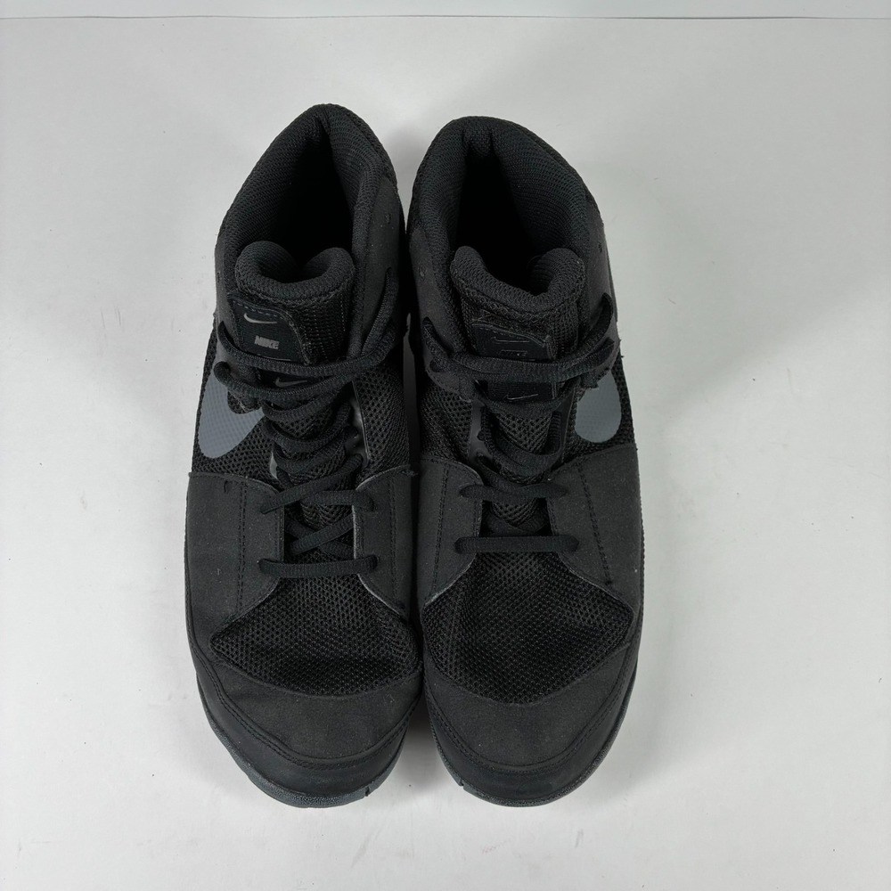 Nike Fury Men's US 11.5 Black Dark Gray Wrestling Boxing MMA Shoes AO2416-010 - Picture 8 of 16